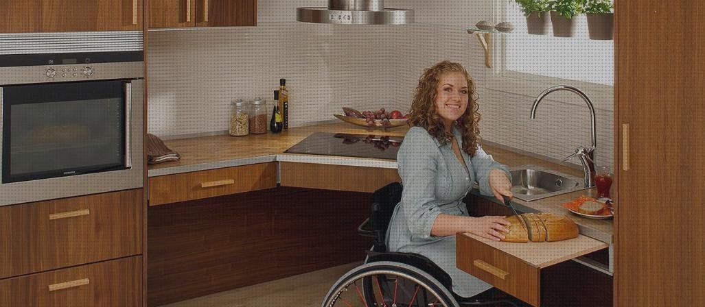 Review de altura adecuada mobiliario cocina silla de ruedas