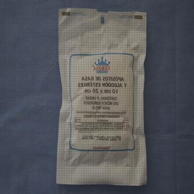 Review de apósito de gasa y algodon esteril