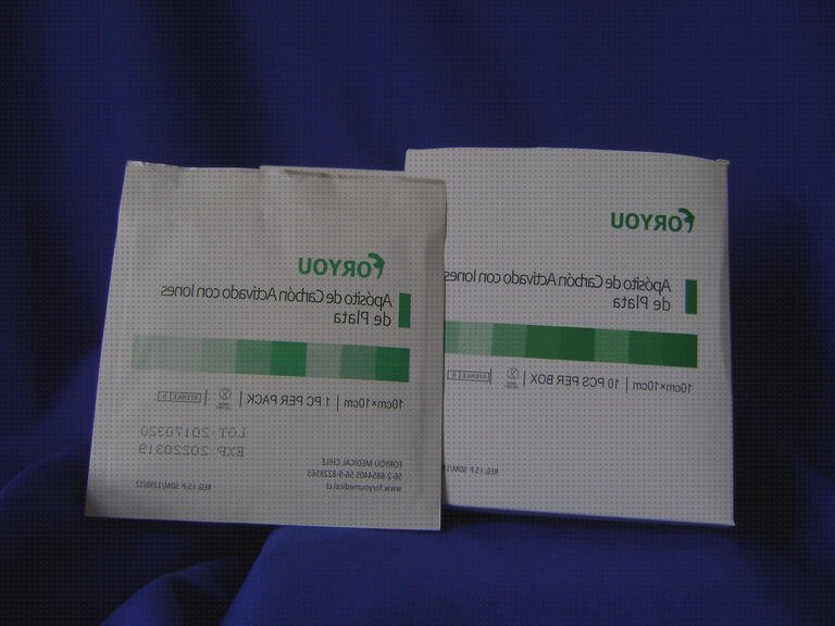 Review de apósito plata y carbon