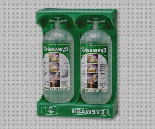 Review de botella lavaojos con soporte tobin