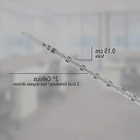 Review de cristal termómetro laboratorio de 30 15