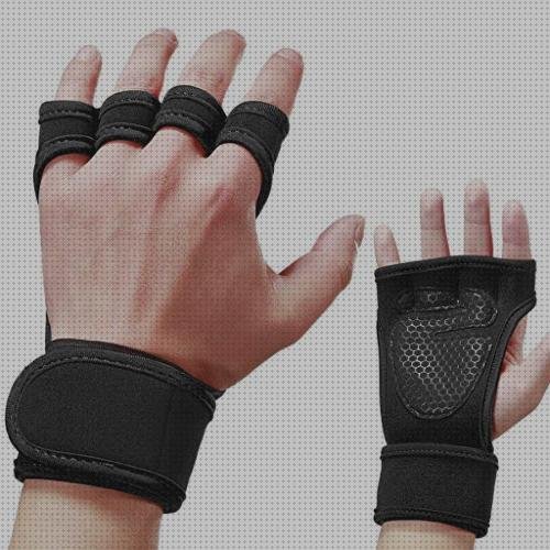 Review de dominadas con vendas en mano
