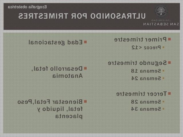Las mejores 12 Ecografías Obstétrica Por Trimestres