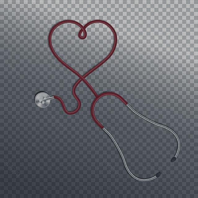 Las mejores corazon estetoscopio corazon vector