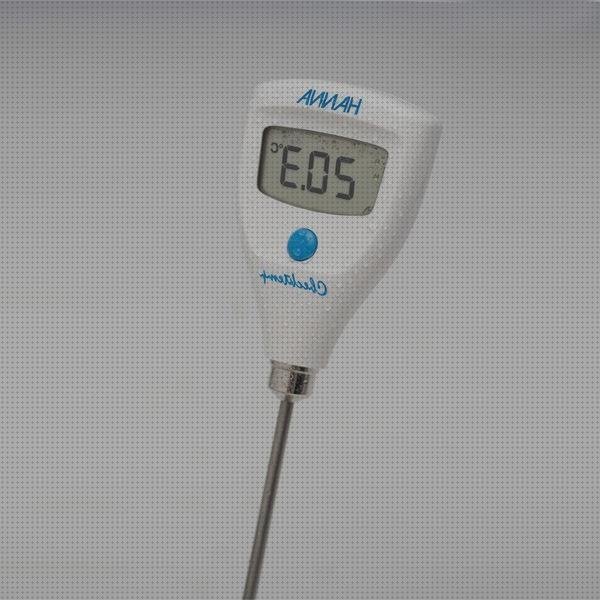 Las mejores marcas de termómetro checktemp Mas termómetro thermoval Mas campana fonendoscopio hi98501 checktemp termómetro compacto con sonda de penetración