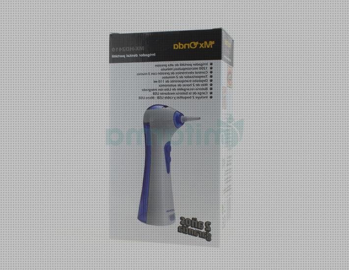 Review de irrigador dental con cable y bateria