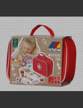 Review de maletines medicos de madera niños hape