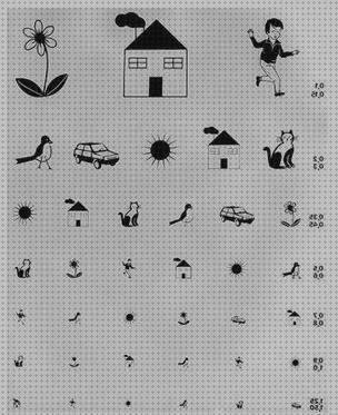 Las mejores optotipos optotipos infantiles