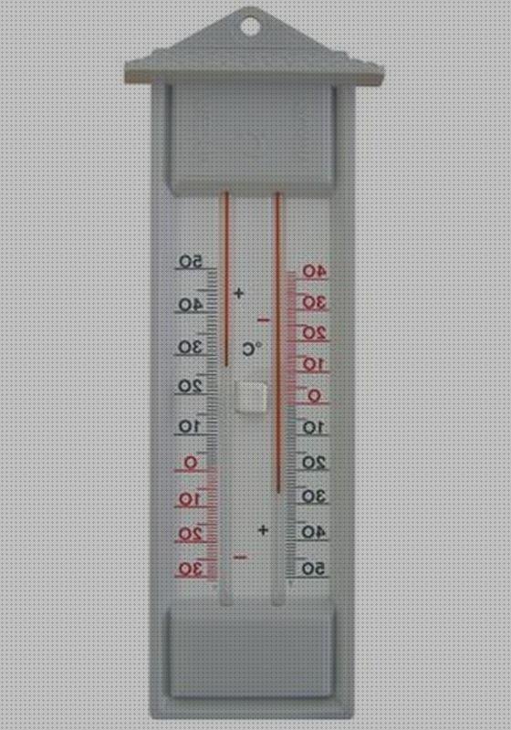 Las mejores marcas de termómetro de máxima y mínima temperatura Mas termómetro frio caliente Mas termómetro registrador termómetro de máxima y de mínima